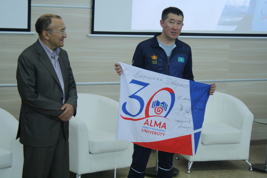 AlmaU welcomed Maksut Zhumayev!