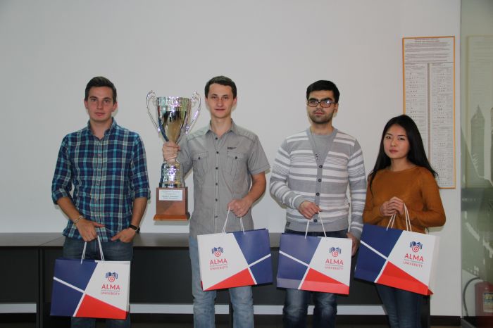 Студенты ALMA University - золотые призеры чемпионата Changellenge » Cup Almaty 2014!